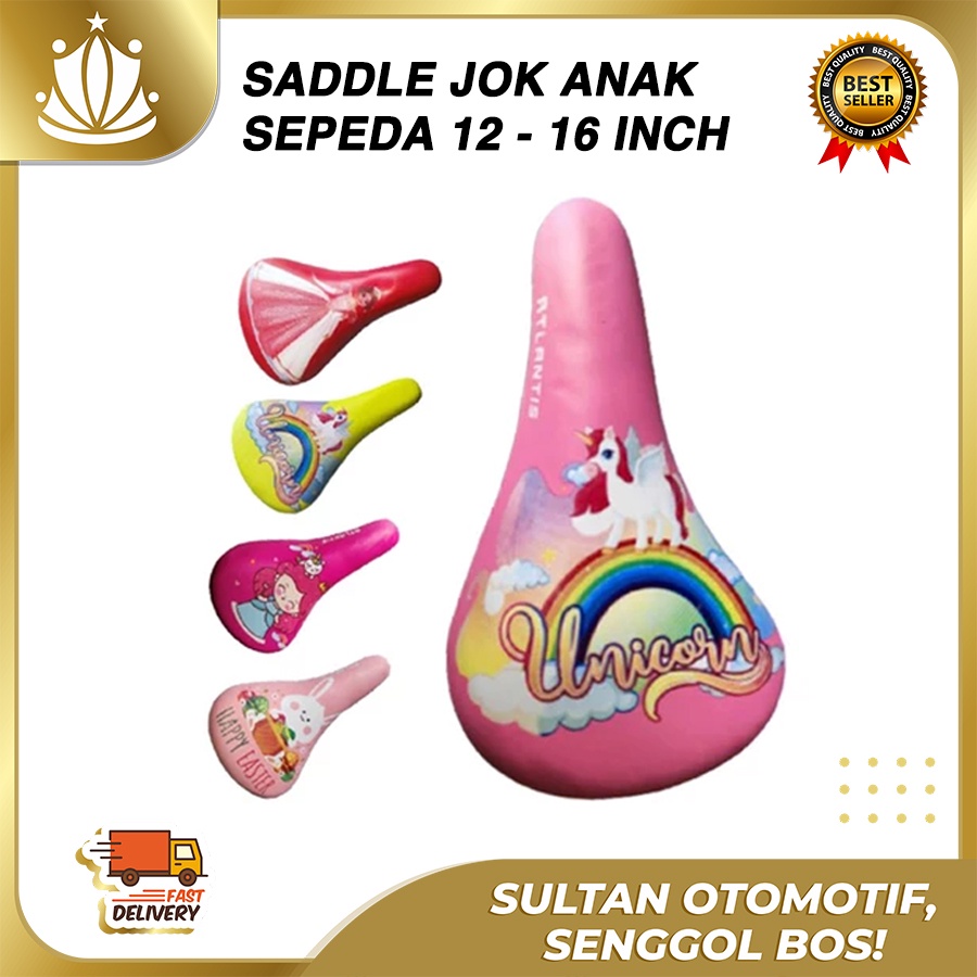 Sadel Jok Sepeda Anak 12 16 Saddle BMX Cewe Cewek