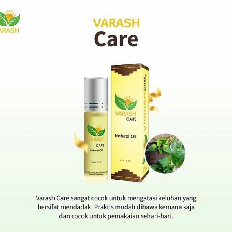 Varash Care 8ml Roll On - Varash Care 60ml Refill