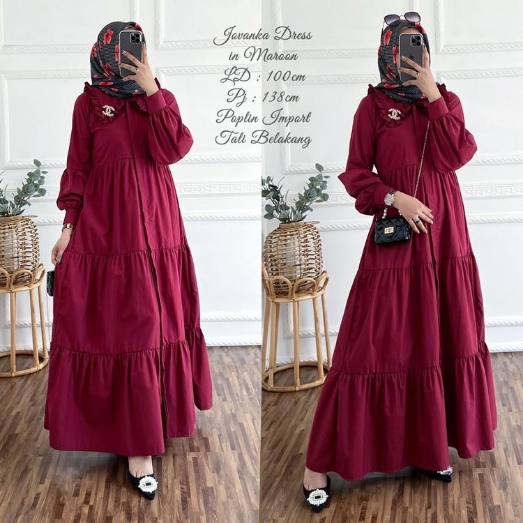 GAMIS WANITA/JOVANKA DRESS/DRESS2022