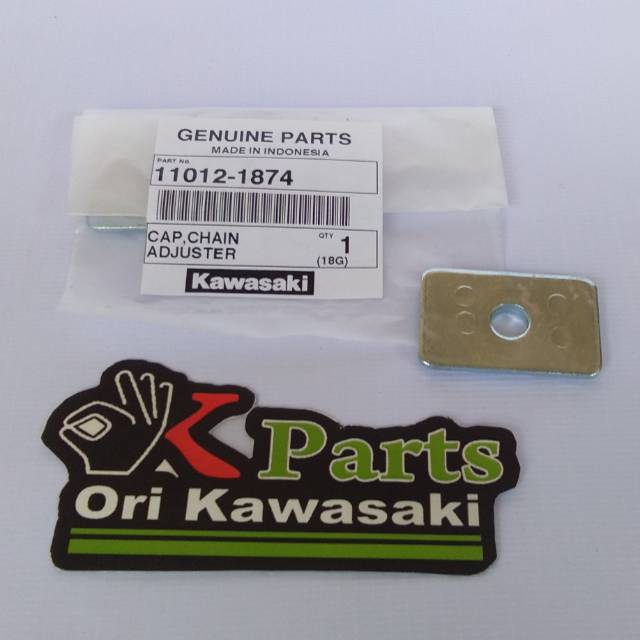 tutup belakang arm kaze original anting plat tutup stelan arm kaze