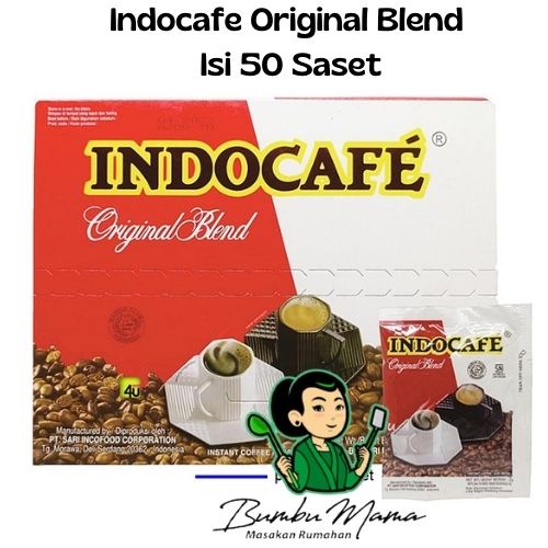 

Indocafe Original Blend 50 sachet 100gr @2gr