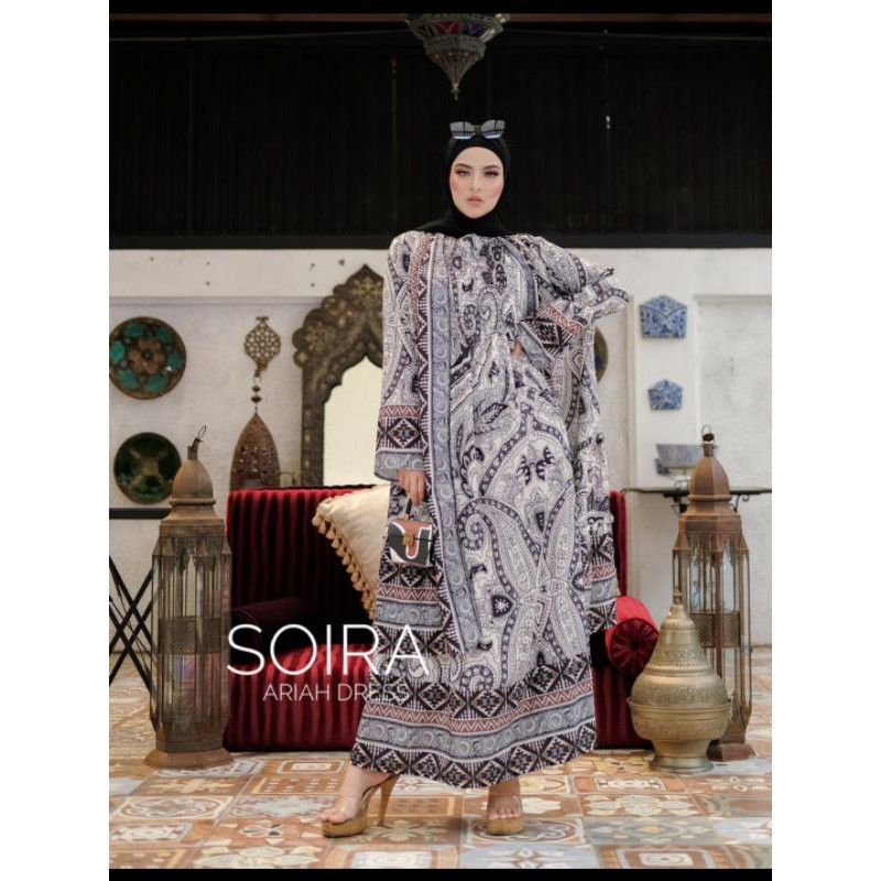 Best Seller Soira Set dress inner + Long Outer