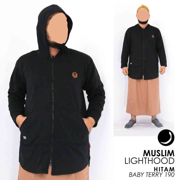 Big Sale Baju Koko Pakistan Jaket Muslim Lighthood Jumbo M - Xxl Brand Rosal - Hitam, M