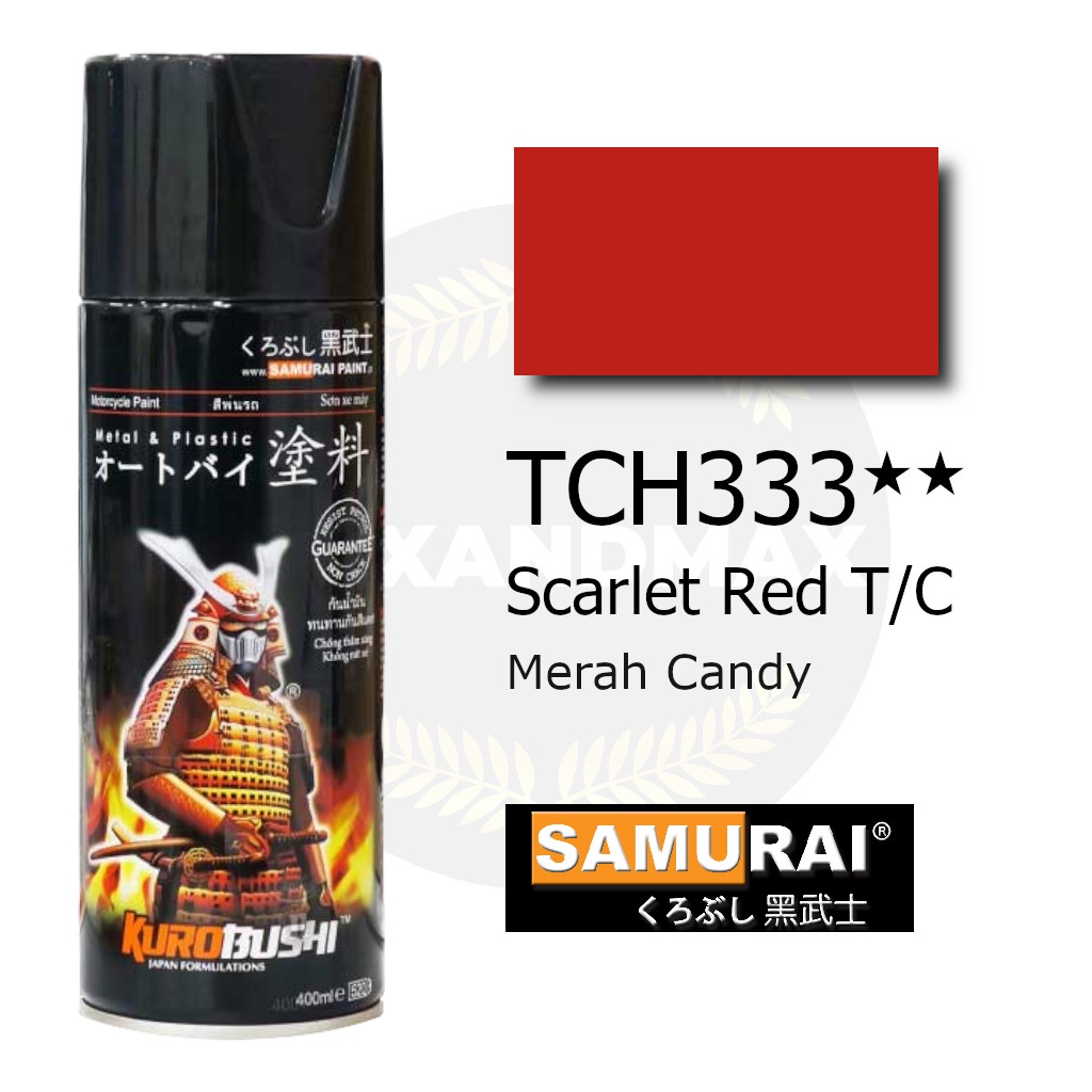 Samurai Paint Scarlet Reds T/C TCH333  400 ml - Cat Semprot