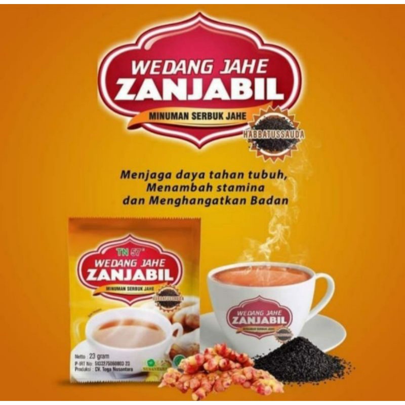 

Wedang Jahe Merah Zanjabil Sachet