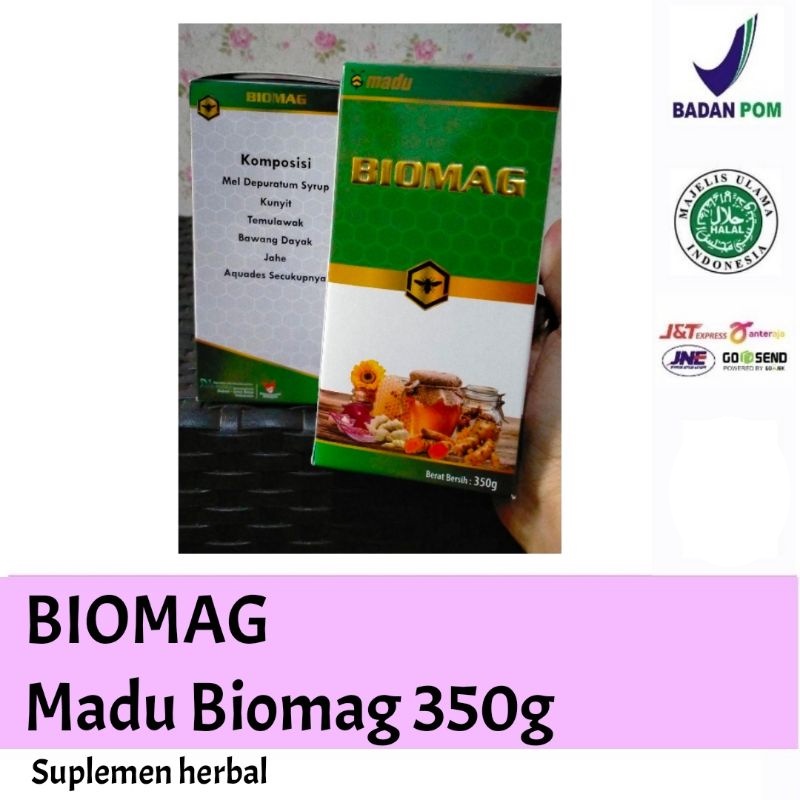 

Madu Biomag 350g