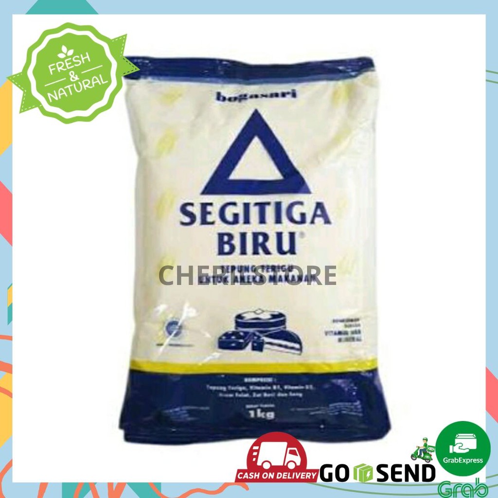 

TEPUNG TERIGU SEGITIGA BIRU 1 KG