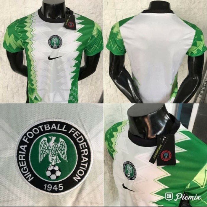 JERSEY BOLA NIGERIA HOME 2020/2021 GRADE ORI IMPORT GOOD JERSEY