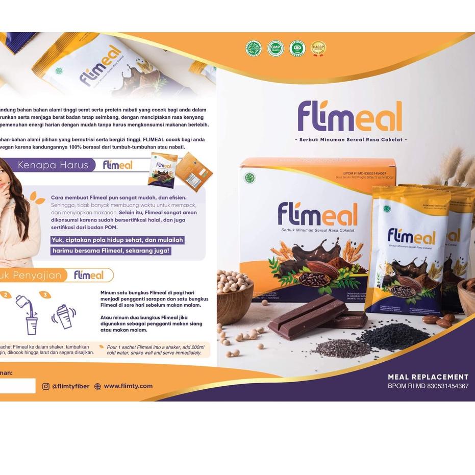 

e7❉Jual Flimty Flimeal Meal Replacement rasa Coklat by Flimty - 1 Box isi 12 sachet 100% Original BPOM HALAL MINUMAN MEAL REPLACEMENT FLIMMEAL BY FLIMTY FIBER ORIGINAL PELANGSING DIET 77 ❉