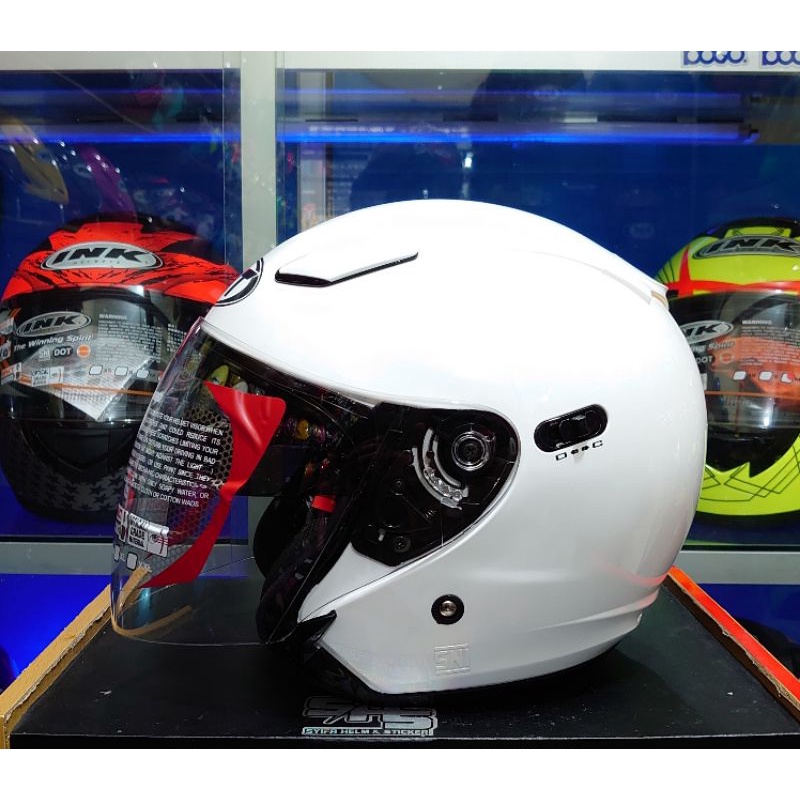 Helm Kyt DJ maxi solid 2 visor