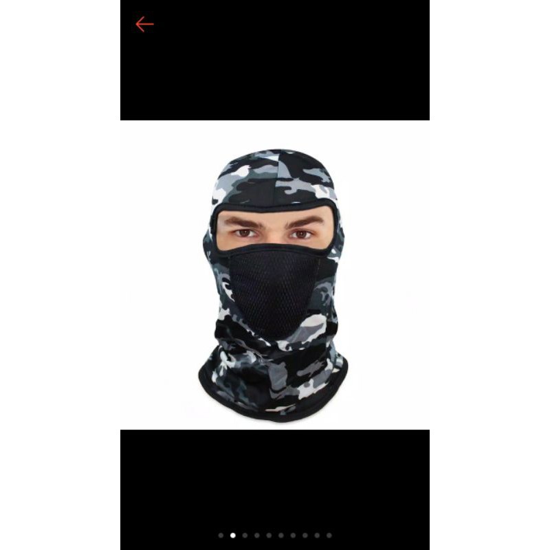 Masker Ninja Army/loreng/bj masker