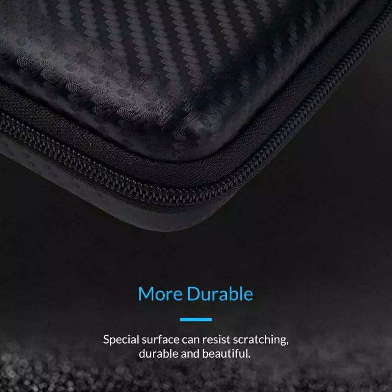 Taffware Hardcase Dompet Harddisk External 2.5 Inch Untuk Penyimpanan Hardisk Powerbank