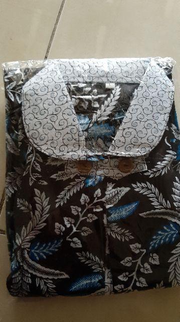Atasan Batik Dolby Dolbi Dobby Doby Tenun Sutra Tulis Halus Katun Atbm Baron Sarimbit Atasan