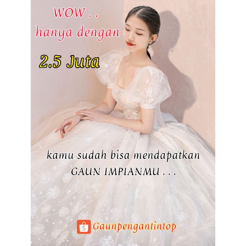 Promo Gaun Pengantin NEW