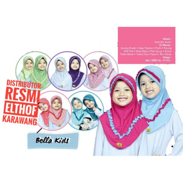 Jilbab anak Elthof Bella