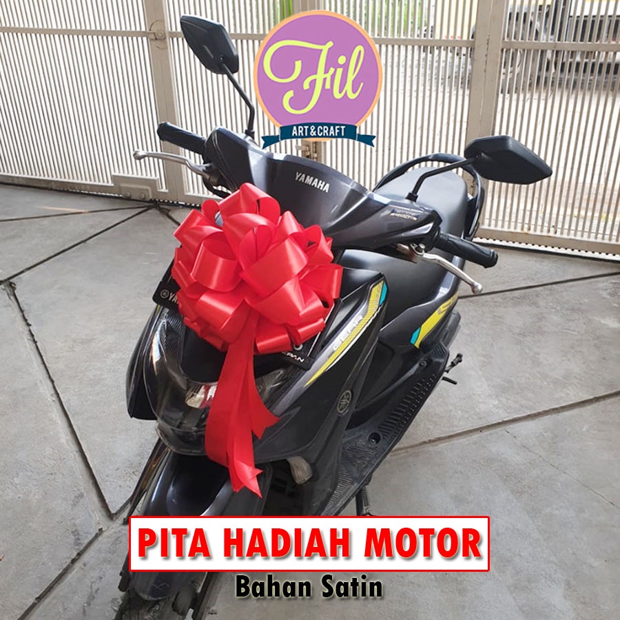 

Pita Hadiah Motor / Pita Simbolis / Pita Jumbo / Pita Pom Pom Motor