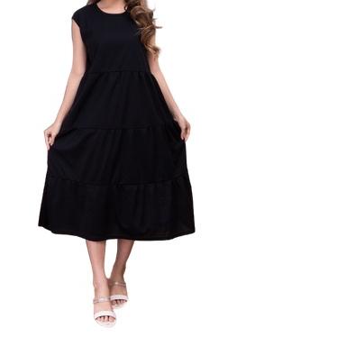 ZASKIYA - Innap Maxi Dress / Inner Dress / Long dress Tanpa Lengan