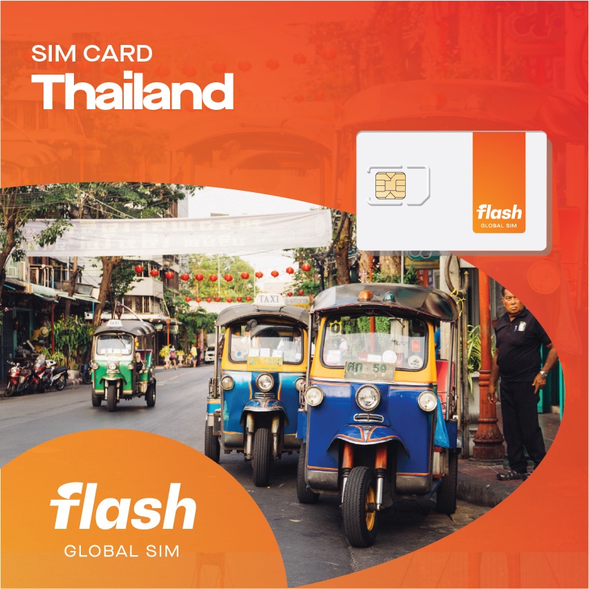 Sim Card Thailand 15GB Kuota 8 Days (Tourist Simcard Thailand Bangkok)