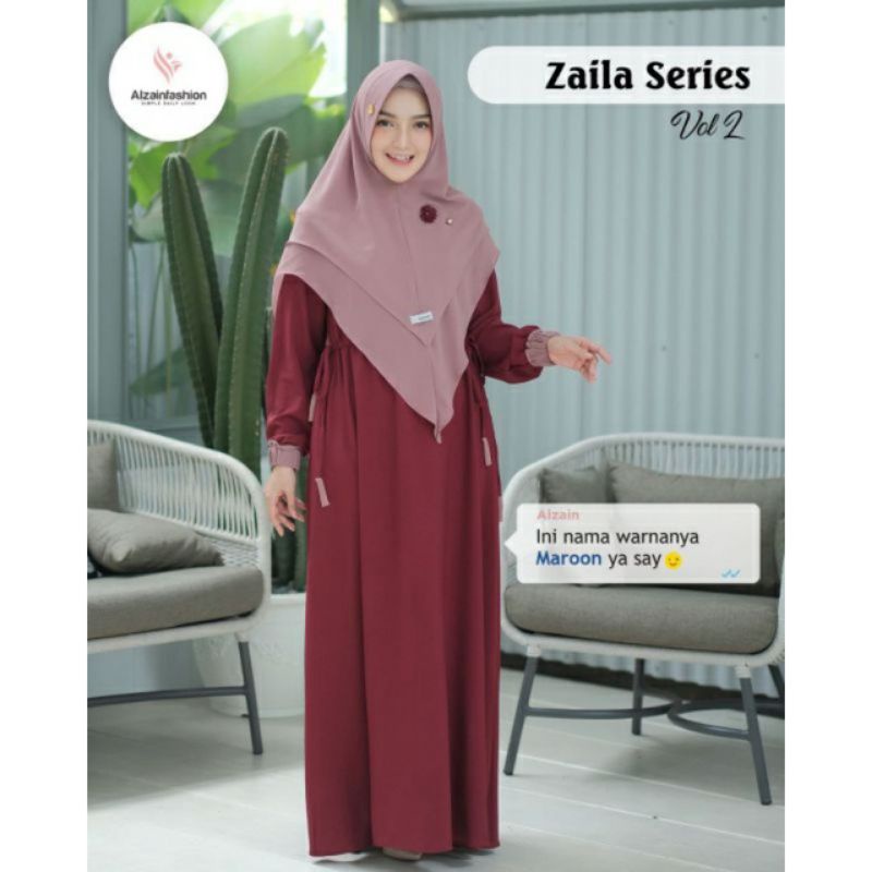 Zaila series Maroon Size L