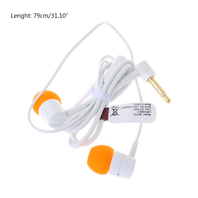 Btsg Mh755 Headset Earphone Stereo Kabel Panjang / Pendek Ringan Jack 3.5mm Untuk Sony