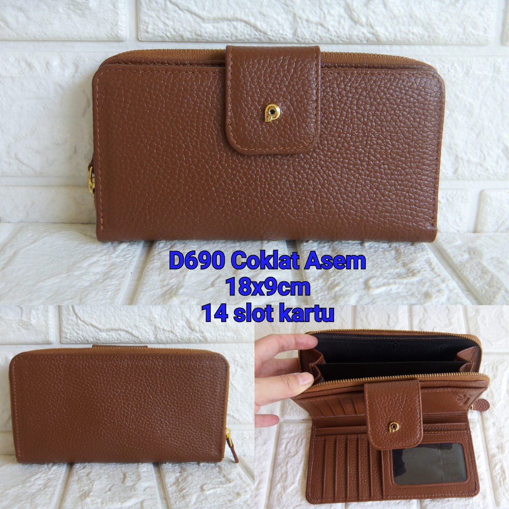 Dompet Kulit Merk Papillon D690 ORIGINAL | Dompet papilon ori | Dompet Wanita | Dompet kondangan wan
