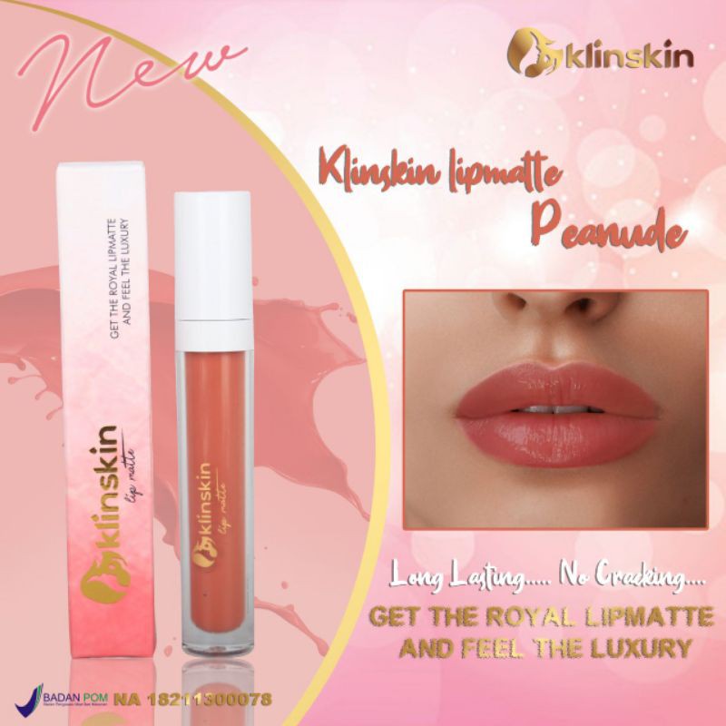 ✨ AKU MURAH ✨LIPMATTE KLINSKIN ORIGINAL BPOM