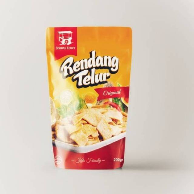 

Kripik rendang telur original