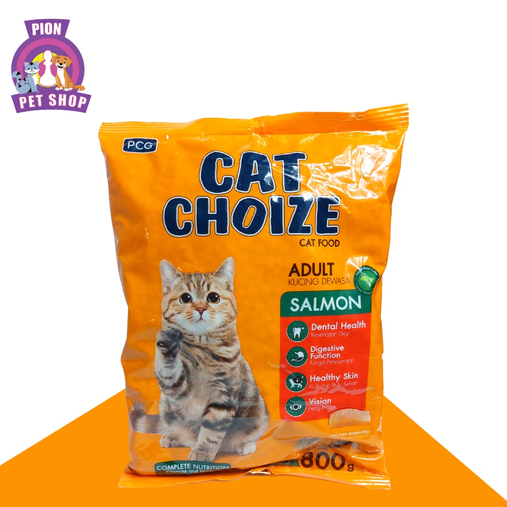 CAT CHOIZE SALMON ADULT  ukuran 800 gram