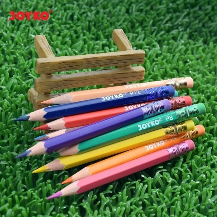 

WARNAPENSIL- ERASABLE COLOR PENCILS PENSIL WARNA DAPAT DIHAPUS JOYKO CP-120 12WARNA -PENSIL WARNA