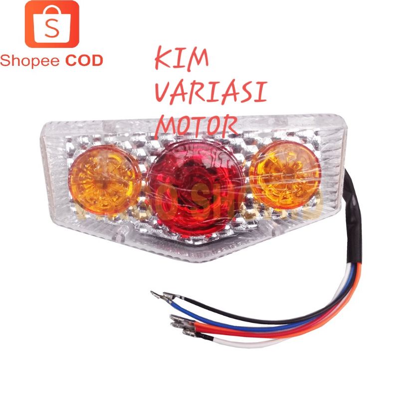 Obral Lampu Stop Rxking + Sen New