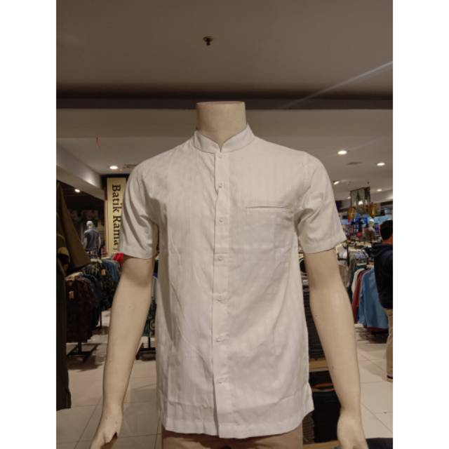 SALE BAJU KOKO BAVERRE BY HASSENDA WARNA PUTIH.