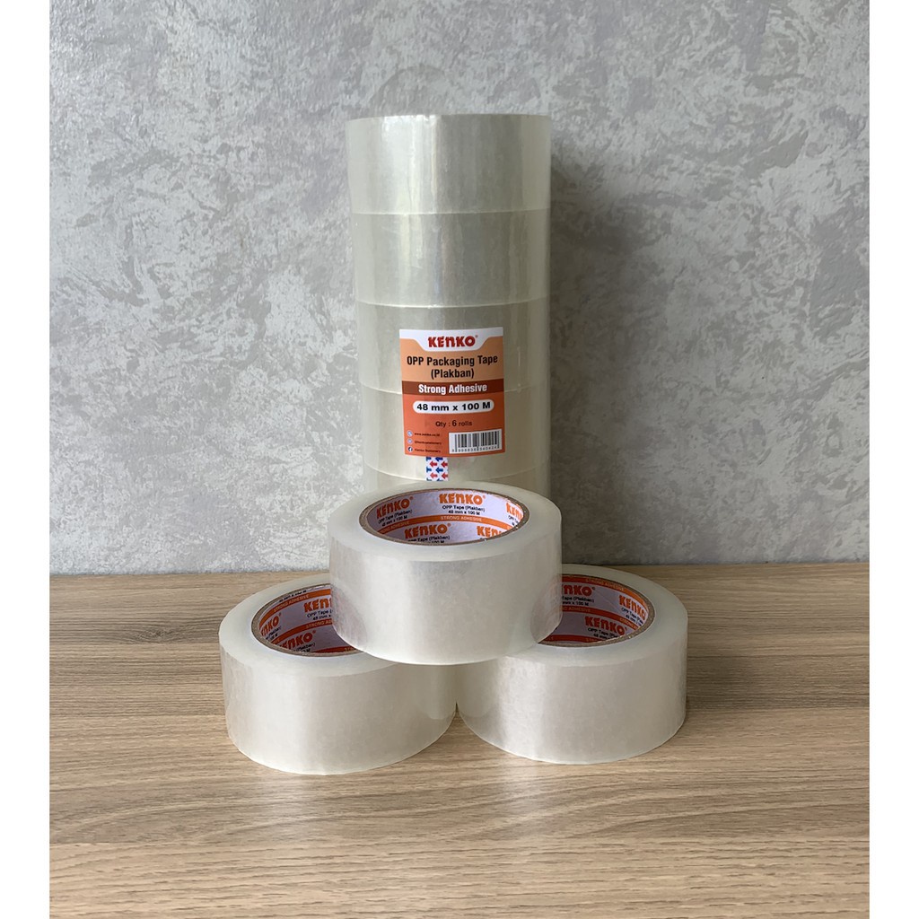 

MJ Lakban OPP KENKO (Core Orange) 2 inch / Plakban/OPP Tape
