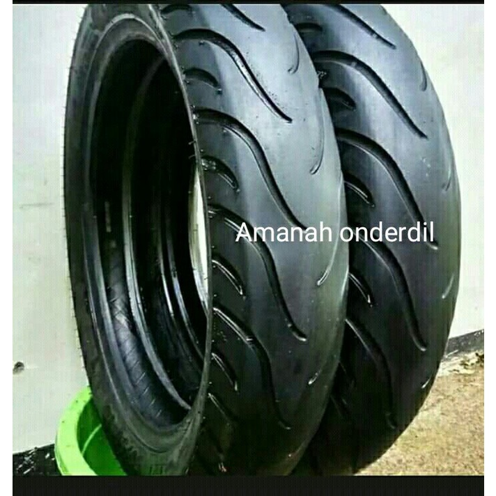 Ban suntikan ring 17 depan belakang merk MICHELIN ukuran 130/70-17,dan 100/80-17