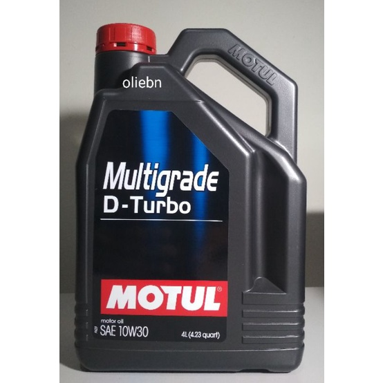 MOTUL Multigrade D-Turbo 10w30 galon / 4 Liter