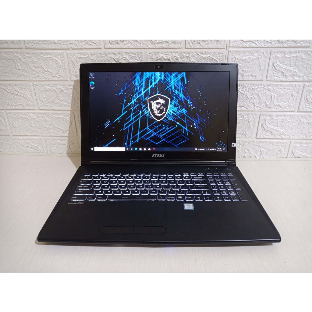 MSI GL62M 7REX Core i7 Gen7 VGA Nvidia GTX 1050 Ti 4GB | Laptop Gaming Second GL62 GTX 1050 Ti