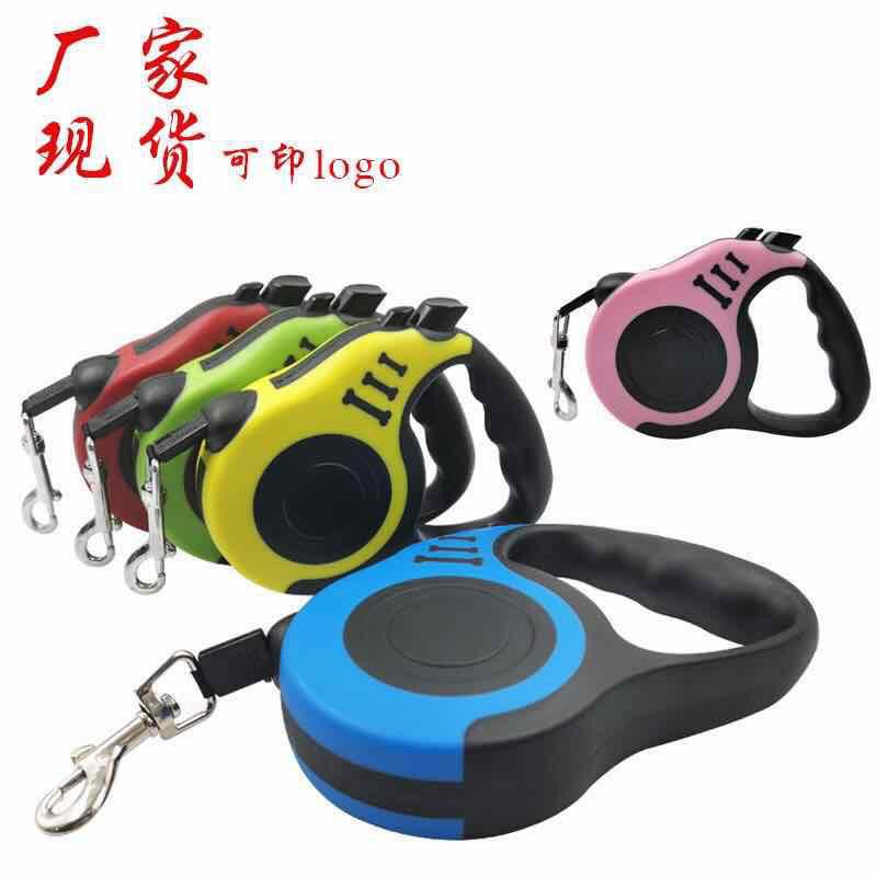 Tali Tuntun Retractable Ukuran 3m/5m Untuk Anjing/Kucing