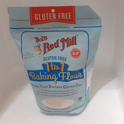 

tepung kue instan Bob's Red Mill 1 To 1 Baking Flour Gluten Free 623gr