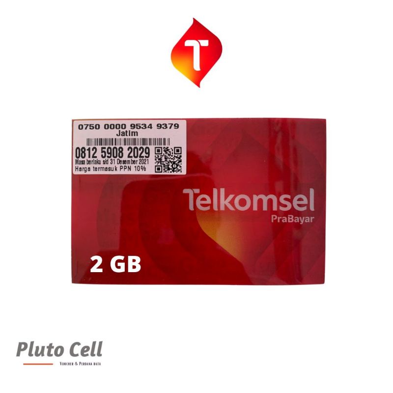 Perdana Telkomsel 2 GB