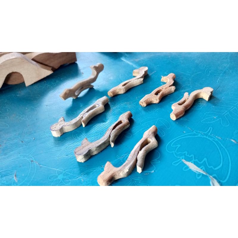 Penyangga Tangkringan Konin Kaki Gawang Tangkringan Pleci Konin