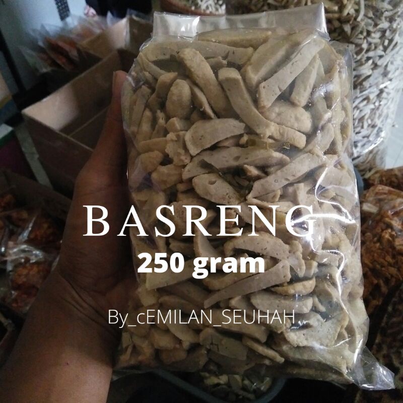 Basreng original daun jeruk isi 250gram