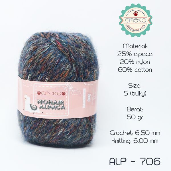 BENANG MOHAIR ALPACA / MOHAIR ALPACA YARN - 706