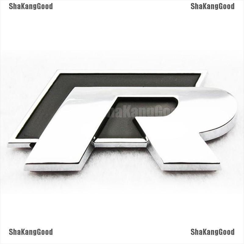 Stiker Emblem Fad shakang rline R Line Bahan Metal untuk Mobil VW Golf