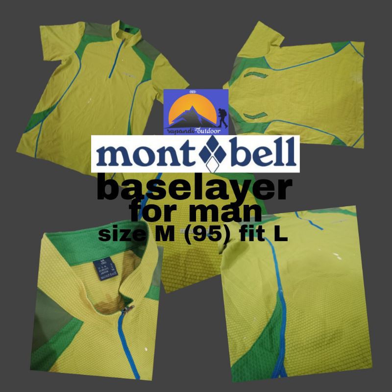 BASELAYER pria MONTBELL original second