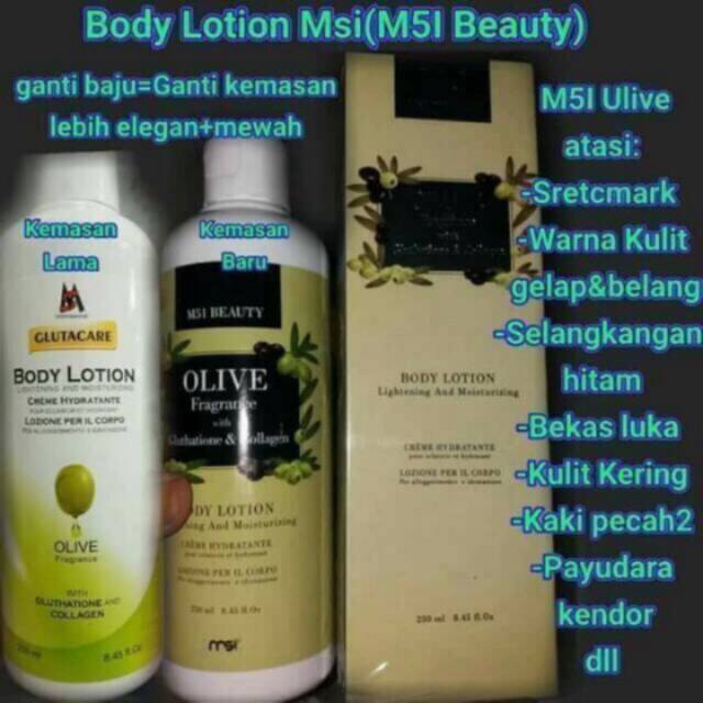 BODY LOTION MSI BEAUTY ORIGINAL