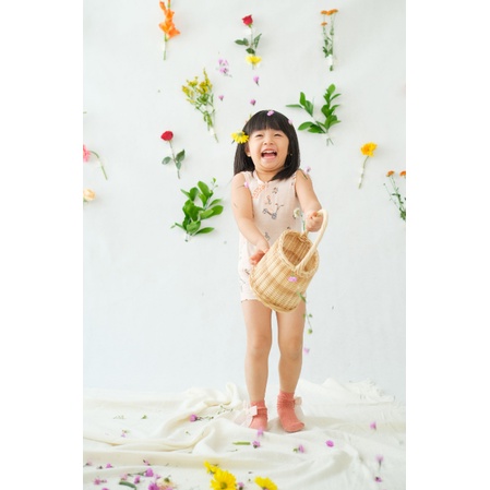 Bohopanna Andy Playsuit 0M - 2Y Sleeveless Nicko Romper Playsuit Romper Kutung Anak CBKS