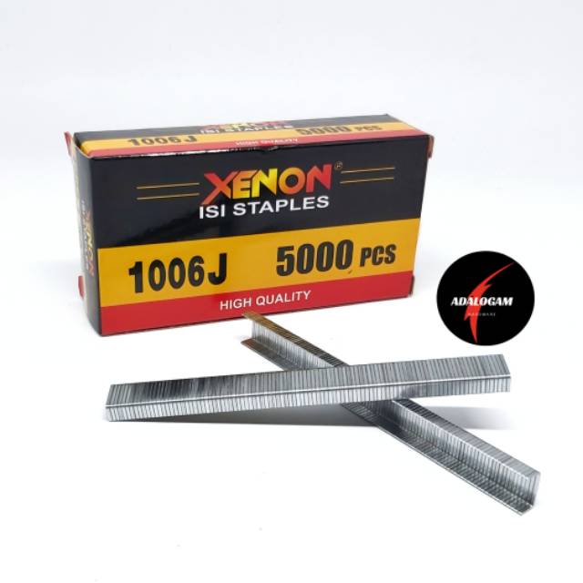 Isi Staples U 6 mm - Paku Angin Tembak 5000 pcs Untuk Mesin 1022J Mollar 3 in 1
