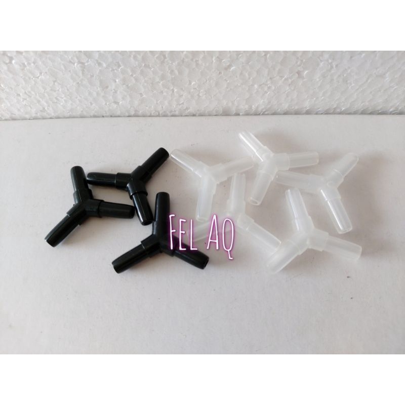 Sambungan Selang Model Y Connector Konektor Keni Aerator Aquarium Aquascape CO2 DIY Cisod