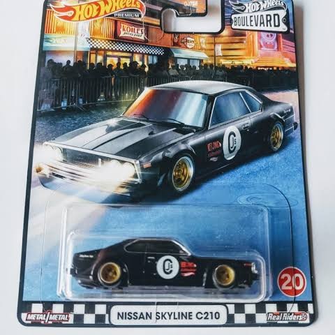 Diecast Hot Wheels Boulevard D Nissan Skyline C210 Hotwheels Boulevard Mix HW