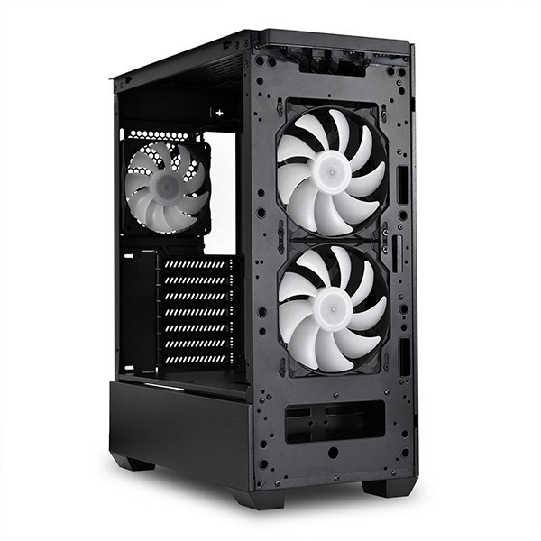 Case LIAN-LI LANCOOL 205 MESH BLACK ARGB | ATX Mid Tower | 3X ARGB Fan
