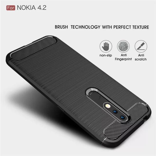 NOKIA4.2 Nokia 4.2- Like Spigen Rugged Soft Case Premium Case
